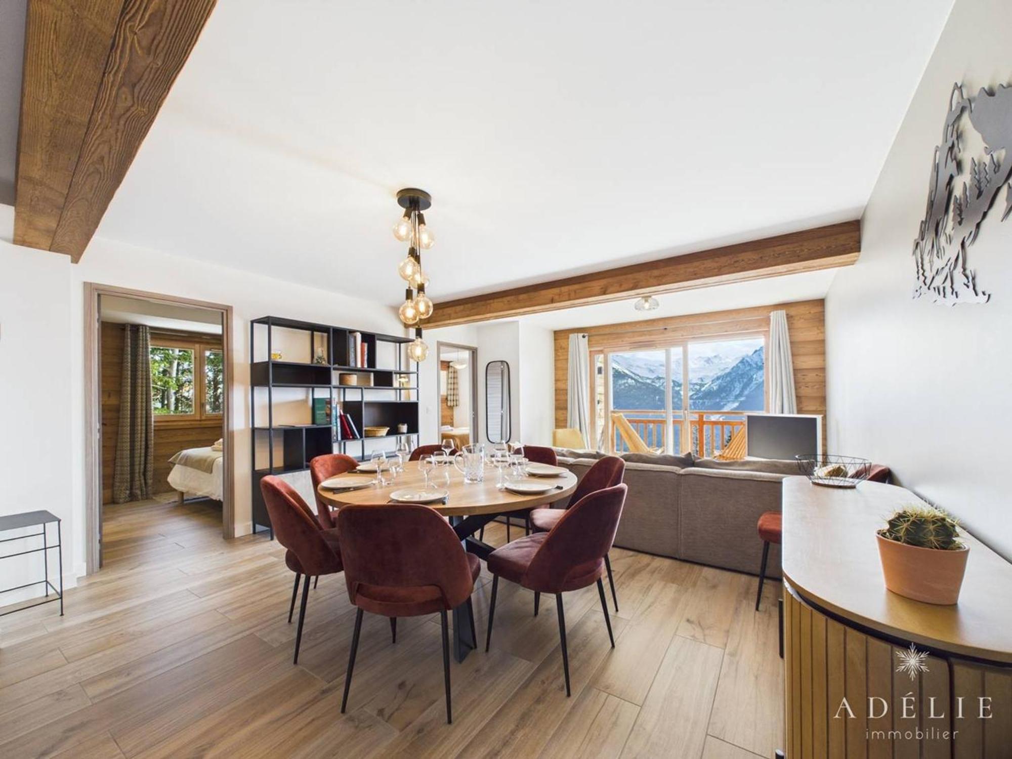 Appartement T4 Moderne, 8-10 Pers, Proche Pistes, Parking, Wifi - Fr-1-398-672 Montvalezan Exterior photo